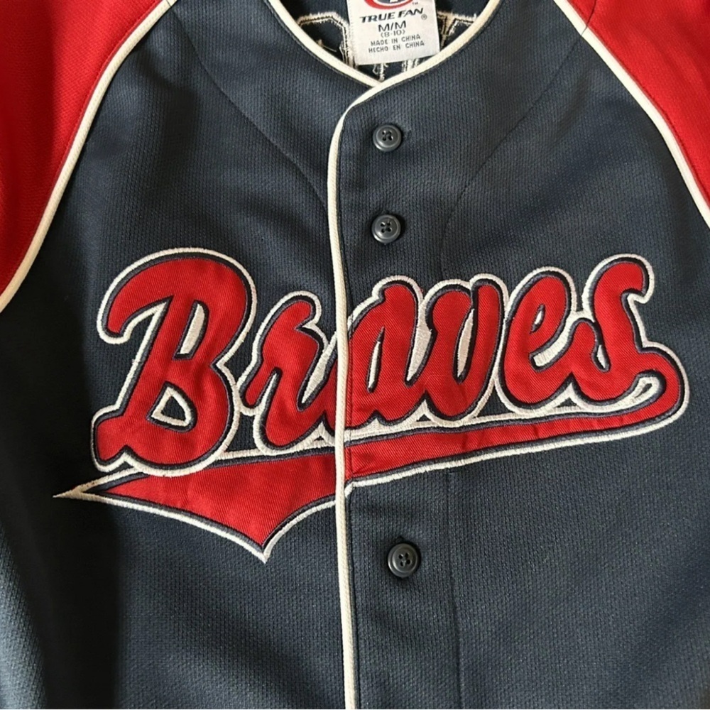 Vintage Atlanta Braves Jeff Francoeur “Frenchy” Youth Jersey medium - Picture 8 of 8